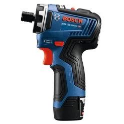 Factory Reconditioned Bosch GSR12V-300HXB22-RT 12V Max Brushless Lithium-Ion 1/4 In. Cordless Hex Two-Speed Screwdriver Kit With 2 Batteries (2.0 Ah) -Tool Store bshrgsr12v 300hxb22 rt c