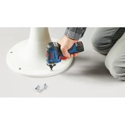 Factory Reconditioned Bosch GSR12V-300HXB22-RT 12V Max Brushless Lithium-Ion 1/4 In. Cordless Hex Two-Speed Screwdriver Kit With 2 Batteries (2.0 Ah) -Tool Store bshrgsr12v 300hxb22 rt e