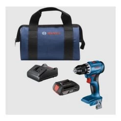Tool Store 4 Factory Reconditioned Bosch GSR18V-400B12-RT 18V Brushless Lithium-Ion 1/2 In. Cordless Compact Drill Driver Kit (2 Ah)