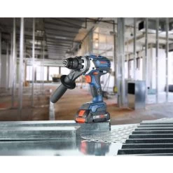 Factory Reconditioned Bosch GSR18V-975CN-RT 18V Brushless Lithium-Ion 1/2 In. Cordless Connected-Ready Drill Driver (Tool Only) -Tool Store bshrgsr18v 975cn rt f