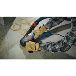 Factory Reconditioned Bosch GWS10-450-RT 120V 10 Amp 4-1/2 In. Corded Ergonomic Angle Grinder With Lock-On Switch -Tool Store bshrgws10 450 rt e