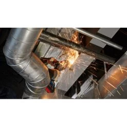 Factory Reconditioned Bosch GWS18V-13CN-RT PROFACTOR 18V Spitfire Connected-Ready Brushless Lithium-Ion 5 - 6 In. Cordless Angle Grinder With Slide Switch (Tool Only) -Tool Store bshrgws18v 13cn rt h