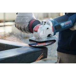 Factory Reconditioned Bosch GWX10-45DE-RT X-LOCK 4-1/2 In. Ergonomic Angle Grinder With No Lock-On Paddle Switch -Tool Store bshrgwx10 45de rt b
