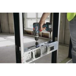 Factory Reconditioned Bosch HDS182-02-RT 18V Lithium-Ion Brushless Compact Tough 1/2 In. Cordless Hammer Drill Driver Kit (2 Ah) -Tool Store bshrhds182 02 rt e