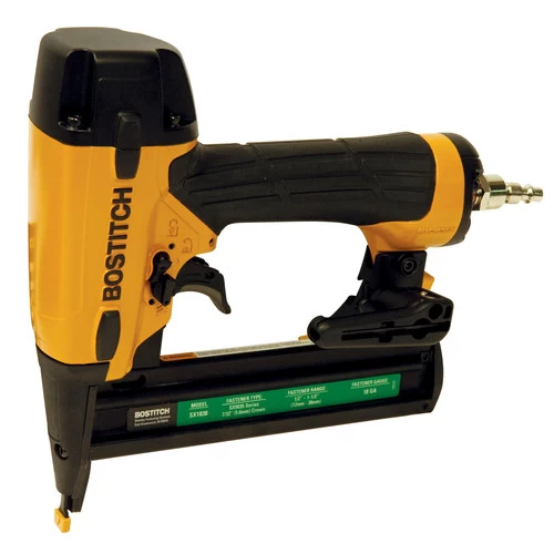 Bostitch SX1838K 18-Gauge 7/32 In. Crown 1-1/2 In. Oil-Free Narrow Crown Finish Stapler Kit 2 Bostitch SX1838K 18-Gauge 7/32 In. Crown 1-1/2 In. Oil-Free Narrow Crown Finish Stapler Kit - Image 2