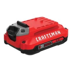 Craftsman CMCB202 20V MAX 2 Ah Lithium-Ion Battery -Tool Store cftncmcb202 e