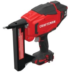 Craftsman CMCN618NB V20 Lithium-Ion 18 Gauge Cordless Narrow Crown Stapler (Tool Only) -Tool Store cftncmcn618nb b