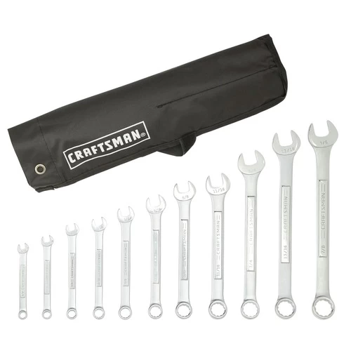 Craftsman CMMT10946 11-Piece SAE Combination Wrench Set 1 Craftsman CMMT10946 11-Piece SAE Combination Wrench Set
