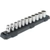 Craftsman CMMT12046M 1/2 In. Drive Standard SAE 12-Point Shallow Socket Set (11-Piece)