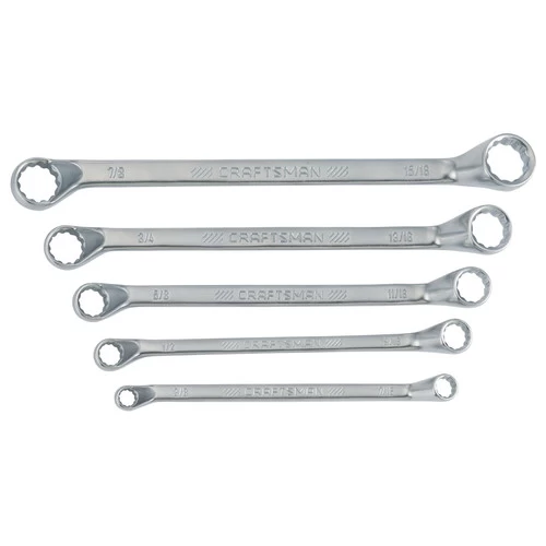 Craftsman CMMT44349 5-Piece 12-Point Standard Box End Wrench Set 1 Craftsman CMMT44349 5-Piece 12-Point Standard Box End Wrench Set