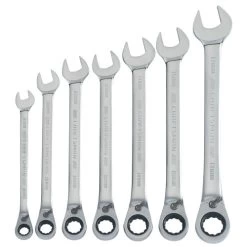 Craftsman CMMT87023 7-Piece Metric Reversible Ratcheting Wrench Set