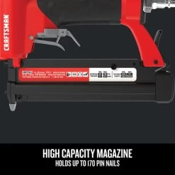 Craftsman CMPPN23 23 Gauge 1/2 In. To 1 In. Pneumatic Pin Nailer -Tool Store cftncmppn23 g