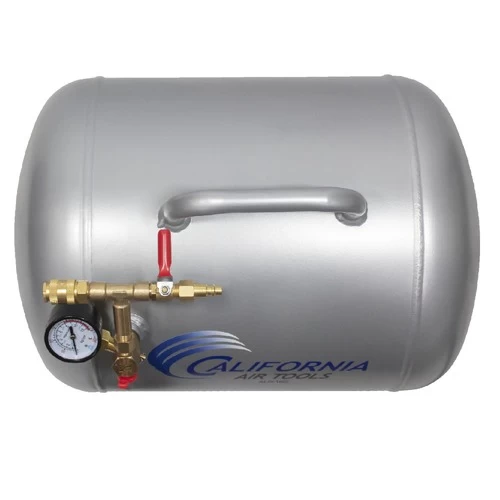 California Air Tools AUX10S 10 Gallon 125 PSI Steel Portable Air Compressor Tank 3 California Air Tools AUX10S 10 Gallon 125 PSI Steel Portable Air Compressor Tank - Image 3
