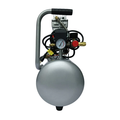 California Air Tools CAT-8010A 1 HP 8 Gallon Ultra Quiet And Oil-Free Aluminum Tank Wheelbarrow Air Compressor 3 California Air Tools CAT-8010A 1 HP 8 Gallon Ultra Quiet And Oil-Free Aluminum Tank Wheelbarrow Air Compressor - Image 3