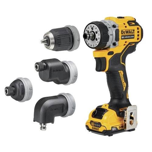 Dewalt DCD703F1 XTREME 12V MAX Brushless Lithium-Ion Cordless 5-In-1 Drill Driver Kit (2 Ah) 4 Dewalt DCD703F1 XTREME 12V MAX Brushless Lithium-Ion Cordless 5-In-1 Drill Driver Kit (2 Ah) - Image 4