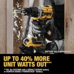 Dewalt DCD805B 20V MAX XR Brushless Lithium-Ion 1/2 In. Cordless Hammer Drill Driver (Tool Only) -Tool Store dewndcd805b t