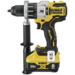 Dewalt DCD998W1 20V MAX XR POWER DETECT Brushless Lithium-Ion 1/2 In. Cordless Hammer Drill Driver Kit (8 Ah) -Tool Store dewndcd998w1 a