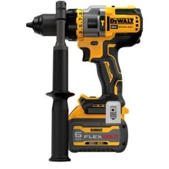 Dewalt DCD999T1 20V MAX Brushless Lithium-Ion 1/2 In. Cordless Hammer Drill Driver Kit With FLEXVOLT ADVANTAGE (6 Ah) -Tool Store dewndcd999t1 b