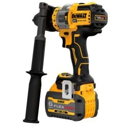 Dewalt DCD999T1 20V MAX Brushless Lithium-Ion 1/2 In. Cordless Hammer Drill Driver Kit With FLEXVOLT ADVANTAGE (6 Ah) -Tool Store dewndcd999t1 e