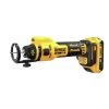Dewalt DCE555D2 20V XR MAX Brushless Lithium-Ion Cordless Drywall Cut-Out Tool Kit With 2 Batteries (2 Ah)