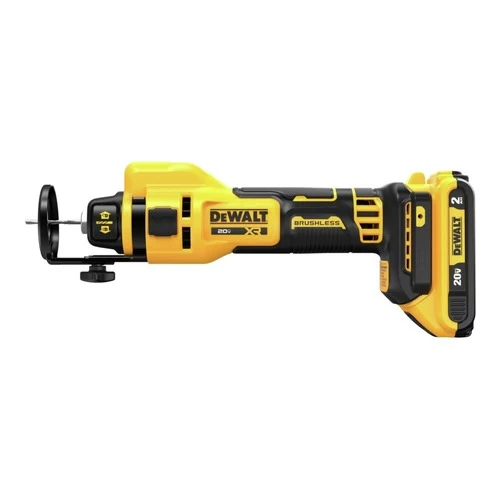 Dewalt DCE555D2 20V XR MAX Brushless Lithium-Ion Cordless Drywall Cut-Out Tool Kit With 2 Batteries (2 Ah) 2 Dewalt DCE555D2 20V XR MAX Brushless Lithium-Ion Cordless Drywall Cut-Out Tool Kit With 2 Batteries (2 Ah) - Image 2