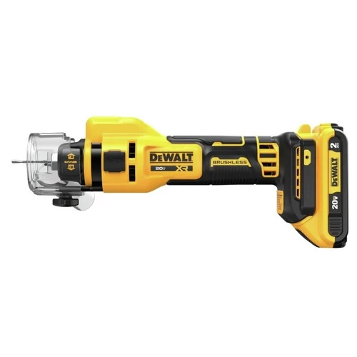 Dewalt DCE555D2 20V XR MAX Brushless Lithium-Ion Cordless Drywall Cut-Out Tool Kit With 2 Batteries (2 Ah) 6 Dewalt DCE555D2 20V XR MAX Brushless Lithium-Ion Cordless Drywall Cut-Out Tool Kit With 2 Batteries (2 Ah) - Image 6