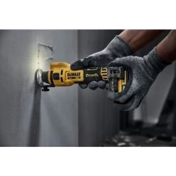 Dewalt DCE555D2 20V XR MAX Brushless Lithium-Ion Cordless Drywall Cut-Out Tool Kit With 2 Batteries (2 Ah) 19 Dewalt DCE555D2 20V XR MAX Brushless Lithium-Ion Cordless Drywall Cut-Out Tool Kit With 2 Batteries (2 Ah) -Tool Store dewndce555d2 h