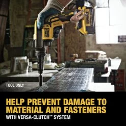 Dewalt DCF622B 20V MAX XR Brushless Lithium-Ion Cordless Versa-Clutch Adjustable Torque Screwgun (Tool Only) -Tool Store dewndcf622b g