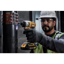 Dewalt DCF787C2 20V MAX Brushless Lithium-Ion 1/4 In. Cordless Impact Driver Kit With (2) 1.3 Ah Batteries 16 Dewalt DCF787C2 20V MAX Brushless Lithium-Ion 1/4 In. Cordless Impact Driver Kit With (2) 1.3 Ah Batteries -Tool Store dewndcf787c2 f