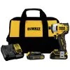 Dewalt DCF809C2 ATOMIC 20V MAX Brushless Lithium-Ion 1/4 In. Cordless Impact Driver Kit With (2) 1.5 Ah Batteries
