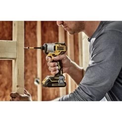 Dewalt DCF840B 20V MAX Brushless Lithium-Ion 1/4 In. Cordless Impact Driver (Tool Only) -Tool Store dewndcf840b e