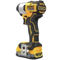 Dewalt DCF840E1 20V MAX Brushless Lithium-Ion 1/4 In. Cordless Impact Driver Kit (1.7 Ah) -Tool Store dewndcf840e1 d