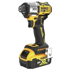 Dewalt DCF845P1 20V MAX XR Brushless Lithium-Ion 1/4 In. Cordless 3-Speed Impact Driver Kit (5 Ah) -Tool Store dewndcf845p1 b