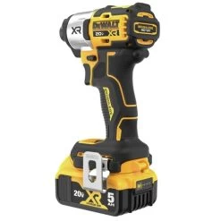 Dewalt DCF845P1 20V MAX XR Brushless Lithium-Ion 1/4 In. Cordless 3-Speed Impact Driver Kit (5 Ah) -Tool Store dewndcf845p1 f
