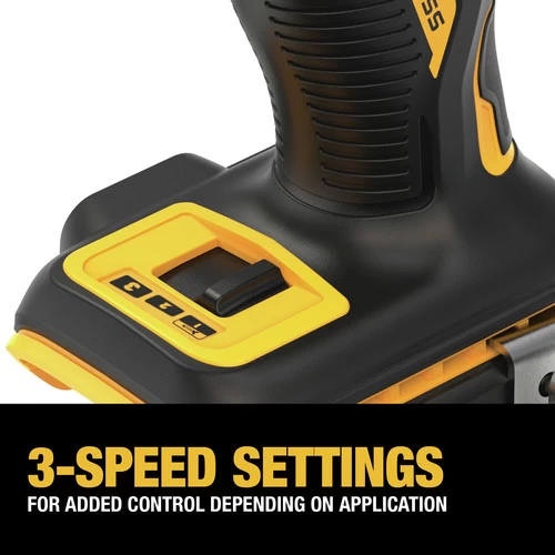Dewalt DCF850B ATOMIC 20V MAX Brushless Lithium-Ion 1/4 In. Cordless 3-Speed Impact Driver (Tool Only) 8 Dewalt DCF850B ATOMIC 20V MAX Brushless Lithium-Ion 1/4 In. Cordless 3-Speed Impact Driver (Tool Only) - Image 8