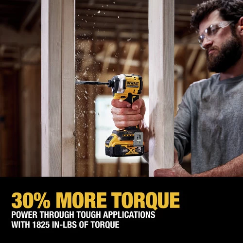 Dewalt DCF850B ATOMIC 20V MAX Brushless Lithium-Ion 1/4 In. Cordless 3-Speed Impact Driver (Tool Only) 9 Dewalt DCF850B ATOMIC 20V MAX Brushless Lithium-Ion 1/4 In. Cordless 3-Speed Impact Driver (Tool Only) - Image 9