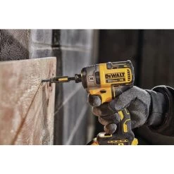 Dewalt DCF887D1E1 20V MAX XR Brushless Lithium-Ion 1/4 In. Cordless 3-Speed Impact Driver Kit (1.7 Ah) -Tool Store dewndcf887d1e1 b