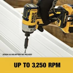 Dewalt DCF887P1 20V MAX XR Brushless Lithium-Ion 1/4 In. Cordless 3-Speed Impact Driver Kit (5 Ah) -Tool Store dewndcf887p1 f