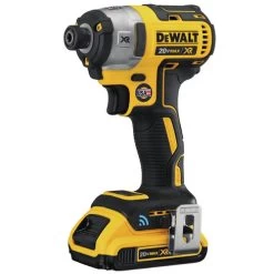 Dewalt DCF888D2 20V MAX XR 2.0 Ah Cordless Lithium-Ion Brushless Tool Connect 1/4 In. Impact Driver Kit -Tool Store dewndcf888d2 b