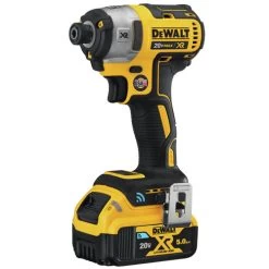 Dewalt DCF888P2BT 20V MAX XR 5.0 Ah Cordless Lithium-Ion Brushless Tool Connect 1/4 In. Impact Driver Kit -Tool Store dewndcf888p2bt b