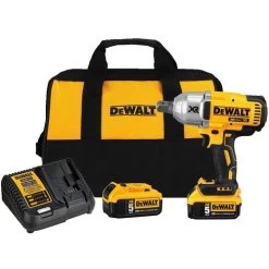 Dewalt DCF897P2 20V MAX XR 5.0 Ah Cordless Lithium-Ion Brushless 3/4 In. Hog Ring Impact Wrench Kit