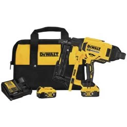 Dewalt DCFS950P2 20V MAX XR Lithium-Ion 9 Gauge Cordless Fencing Stapler Kit With 2 Batteries (5 Ah)