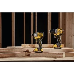 Dewalt DCK221F2 XTREME 12V MAX Cordless Lithium-Ion Brushless 3/8 In. Drill Driver And 1/4 In. Impact Driver Kit (2 Ah) -Tool Store dewndck221f2 p