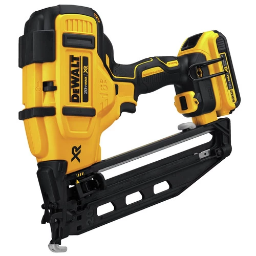 Dewalt DCN660D1 20V MAX 2.0 Ah Cordless Lithium-Ion 16 Gauge 2-1/2 In. 20 Degree Angled Finish Nailer Kit 7 Dewalt DCN660D1 20V MAX 2.0 Ah Cordless Lithium-Ion 16 Gauge 2-1/2 In. 20 Degree Angled Finish Nailer Kit - Image 7