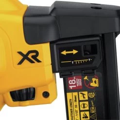 Dewalt DCN681D1 20V MAX Cordless Lithium-Ion 18 Gauge Narrow Crown Stapler Kit -Tool Store dewndcn681d1 c
