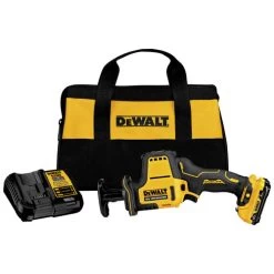 Dewalt DCS312G1 12V MAX XTREME Brushless Lithium-Ion Cordless One-Handed Reciprocating Saw Kit (3 Ah)