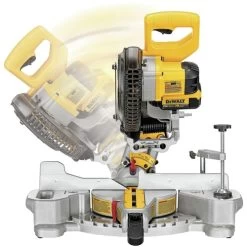 Dewalt DCS361M1-DCB204-2-BNDL 20V MAX XR Brushed Lithium-Ion 7-1/4 In. Cordless Sliding Miter Saw Kit With 3 Batteries Bundle (4 Ah) -Tool Store dewndcs361m1 dcb204 2 bndl e