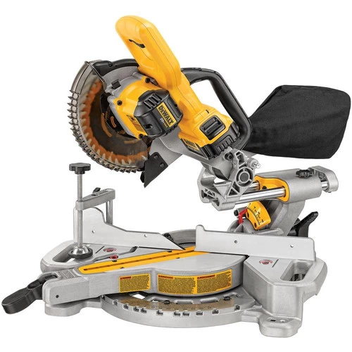 Dewalt DCS361M1 20V MAX Lithium-Ion Cordless 7 1/4 In. Sliding Miter Saw Kit (4 Ah) 2 Dewalt DCS361M1 20V MAX Lithium-Ion Cordless 7 1/4 In. Sliding Miter Saw Kit (4 Ah) - Image 2