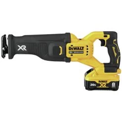 Dewalt DCS368W1 20V MAX XR POWER DETECT Brushless Lithium-Ion Cordless Reciprocating Saw Kit (8 Ah) 18 Dewalt DCS368W1 20V MAX XR POWER DETECT Brushless Lithium-Ion Cordless Reciprocating Saw Kit (8 Ah) -Tool Store dewndcs368w1 a