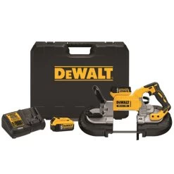 Dewalt DCS374P2 20V MAX XR 5.0 Ah Cordless Lithium-Ion 5 In. Band Saw Kit